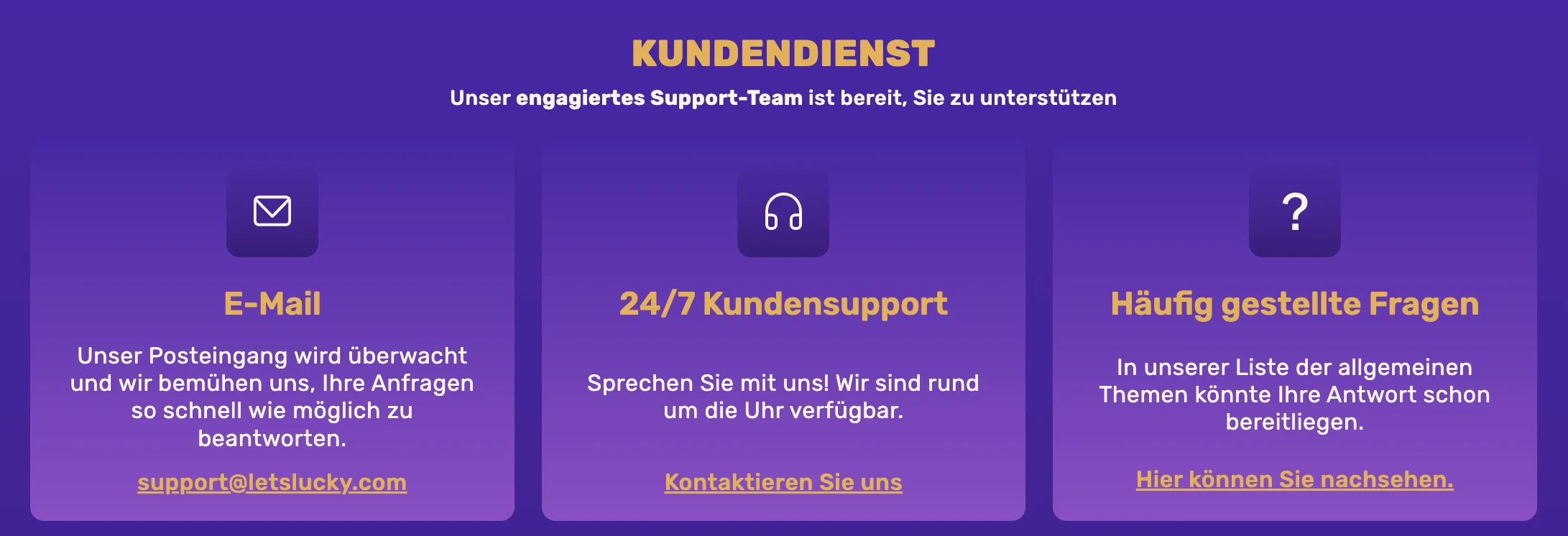 sport Letslucky Casino